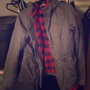 Hollister Fleece Lined Anorak